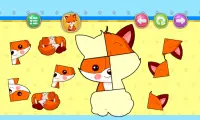 Puzzle for kids for child Pets Screen Shot 3