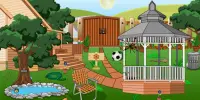 Escape Games-Backyard House Screen Shot 1