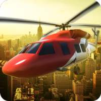 Ambulans Helikopter Sim