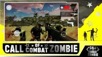 Call Of Combat Zombie Screen Shot 1