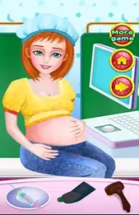 Jogos Mãe cuidados com o bebê Screen Shot 3