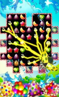 Crush Jelly  Sweet Candy Mania Free Match 3 Game Screen Shot 1