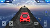 Car Racing On Impossible Track Screen Shot 1