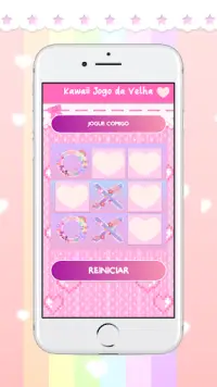 Kawaii Jogo da Velha Screen Shot 1