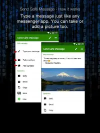 Safe Message Screen Shot 4