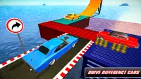 Extreme Ramp Car Stunts Racing : 불가능한 트랙 Screen Shot 1