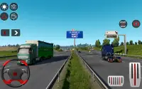 Euro Truck Driving Games Sim Screen Shot 1