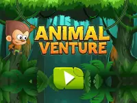 Animal Adventure - Forest Venture games Screen Shot 0