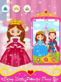 Baby Princess Phone - Princess Baby Phone Games Screen Shot 2