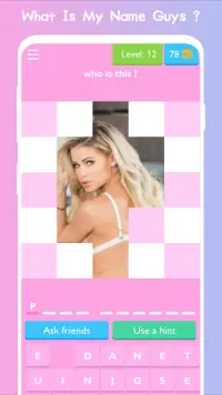 Guess Hot Pornstar, Adult Film Actress Quiz Game Screen Shot 1