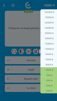 🇹🇷Yeni Milyoner 2020 - Quiz game in Turkish Screen Shot 3