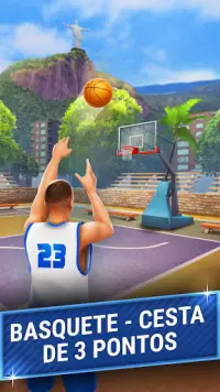 Basketball Shooting Hoops 1v1 Screen Shot 3