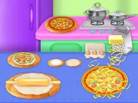 पिज़्ज़ा खाना बनाना भोजन निर्माता पकाना रसोई Screen Shot 1