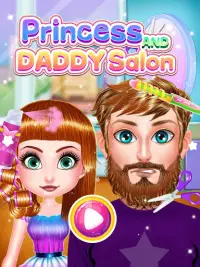 Parrucchiere Princess And Daddy Screen Shot 0