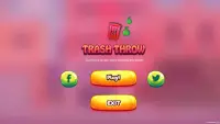 Touch game - Trash Throw Screen Shot 0