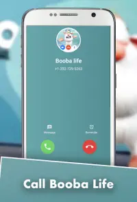 Booba Life Call Fake And Chat Screen Shot 2
