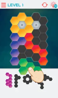 Hexagon Graph: Geometry Puzzle Screen Shot 11