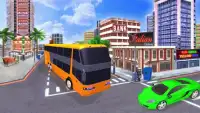 Urban city Coach Bus Driving - New Games 2020 Screen Shot 4