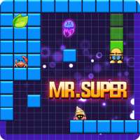 Mr Super Fish: Star Hero Fill Blocks