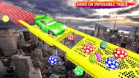 Impossible Car Stunt Race: Mega Ramps New Games Screen Shot 2