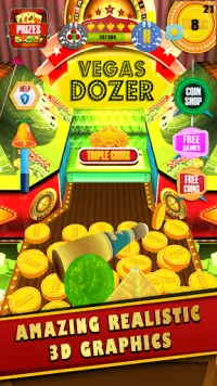 Coin Pusher-Lucky Carnival Dozer Machine Game Free Screen Shot 2