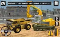 Sand Excavator Crane Sim Screen Shot 2