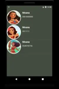Call from Moana (Fake Call) Screen Shot 2