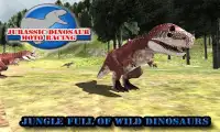 Jurassic Dinosaur Moto Racing Screen Shot 1