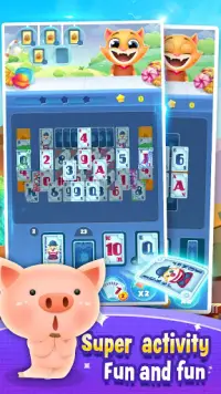 Solitaire - Sweet Cat Screen Shot 4