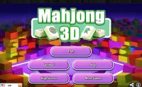 Mahjong 3D Game Screen Shot 0
