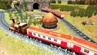 Real Indian Train Sim: Train games 2020 Screen Shot 1