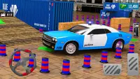 Police Car Parking Car Games Screen Shot 1