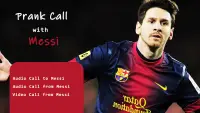 Messi Calling Video Call Prank Screen Shot 0