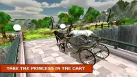 Princess Forage Horse Carriage Transport Sim 2018 Screen Shot 7