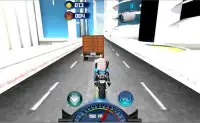 Speed Racing Moto Drag City Screen Shot 0