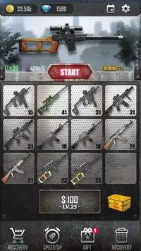 Zombie Shooting : Survival Sniper Screen Shot 4