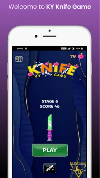 KY Knife Game Screen Shot 0