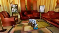 Chien dalmatien animal vie sim 3d Screen Shot 1