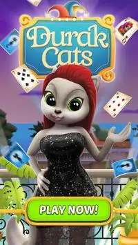 Durak Kediler - Iki Kişilik Kart Oyunları Screen Shot 4