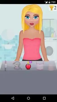 girl cleaning house game Screen Shot 0