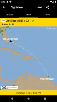 FlightView: Free Flight Tracker – Plane Finder Screen Shot 5