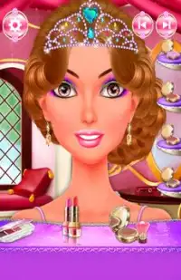 Princesse Maquillage Robe Spa Screen Shot 8