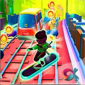 ninja subway surff run: hattori games