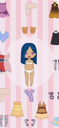 Doll Dress Up: Cute Girl Screen Shot 2