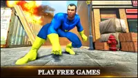 3D Super Hero Fight: Las Vegas Crime City Battle Screen Shot 1