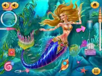Mermaid queen - dressup game Screen Shot 1