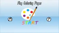 Flag Coloring Pages Screen Shot 1