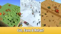 Wood Inc. - 3D Idle jogo simulador de lenhador Screen Shot 0