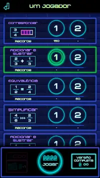 Desafio de Fração: Jogos de Matemática Screen Shot 2