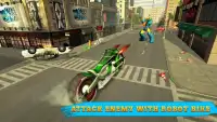 Трансформация Flying Bike Robot Epic Wars Screen Shot 0